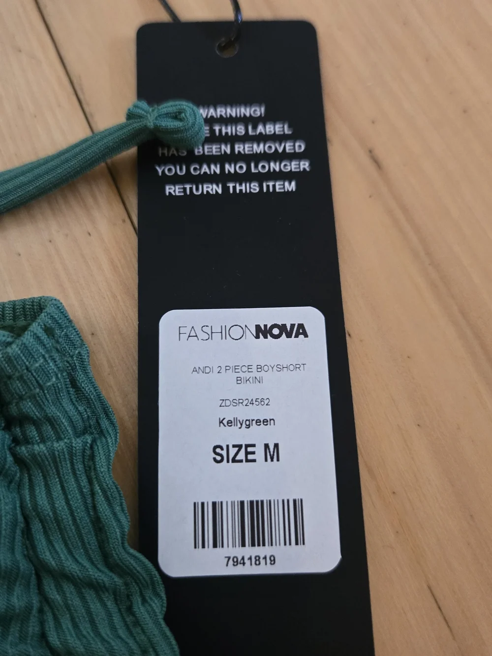 NWT Fashion Nova Emma Tankini Set